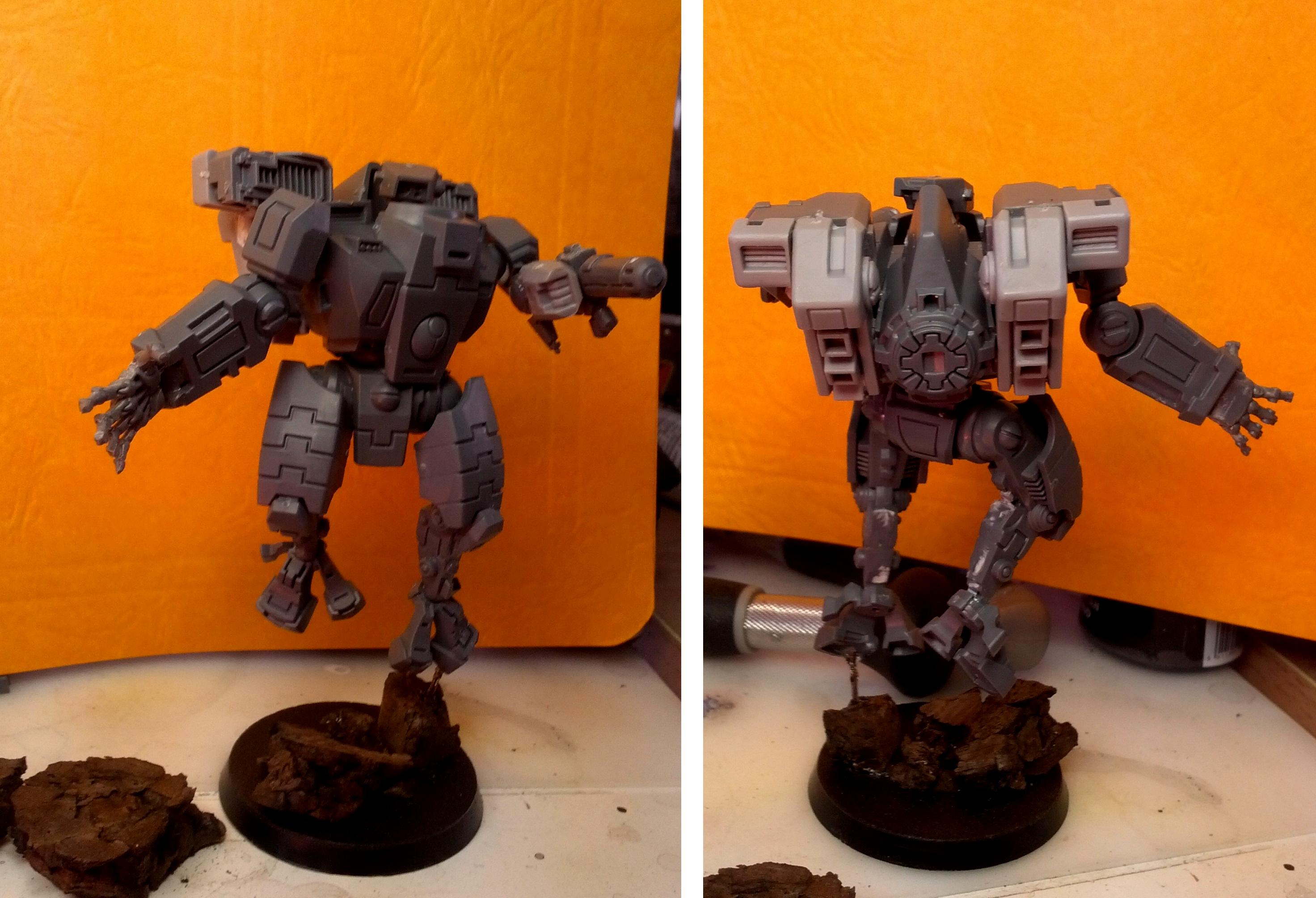 Broadsides, Conversion., Kitbash, Tau, Work In Progress, XV8