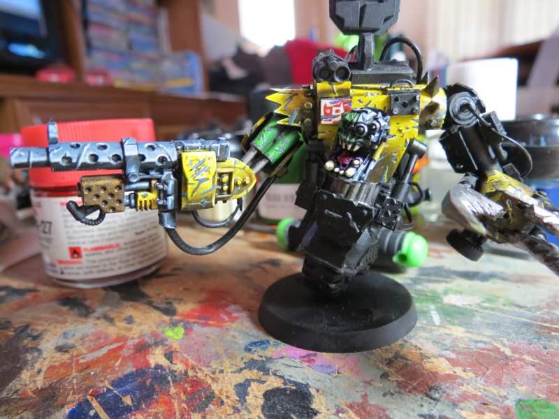 Overall wide shot. Must still do NMM on flamer tip and Klaw