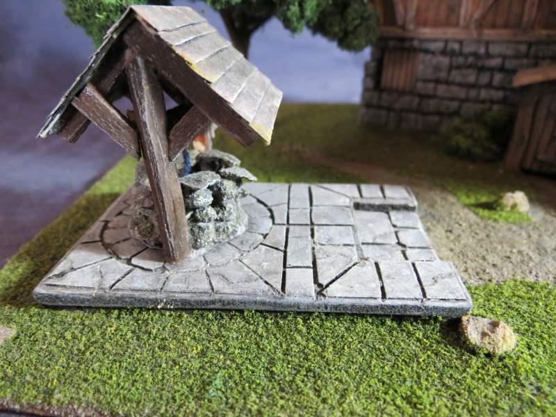 Other side of the well