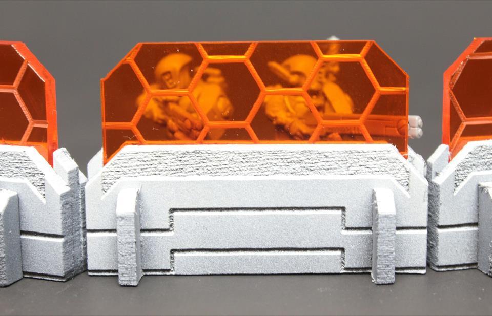 Aegis Defense Line, Brush 4 Hire Kick Starter, Xenos Defense Line