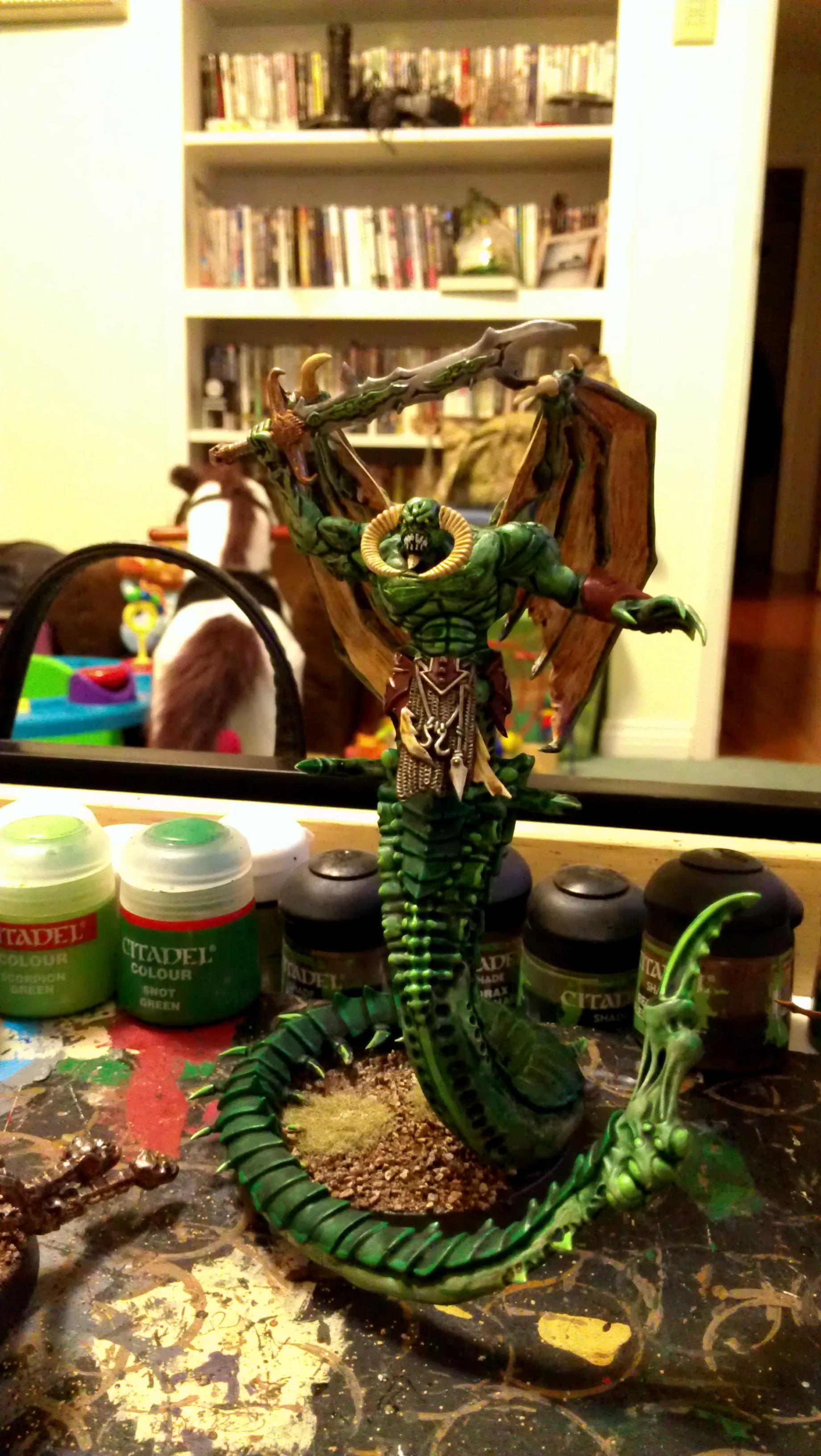 Chaos, Chaos Daemons, Conversion, Daemon Prince, Daemons, Serpent Prince, Trygon Conversion