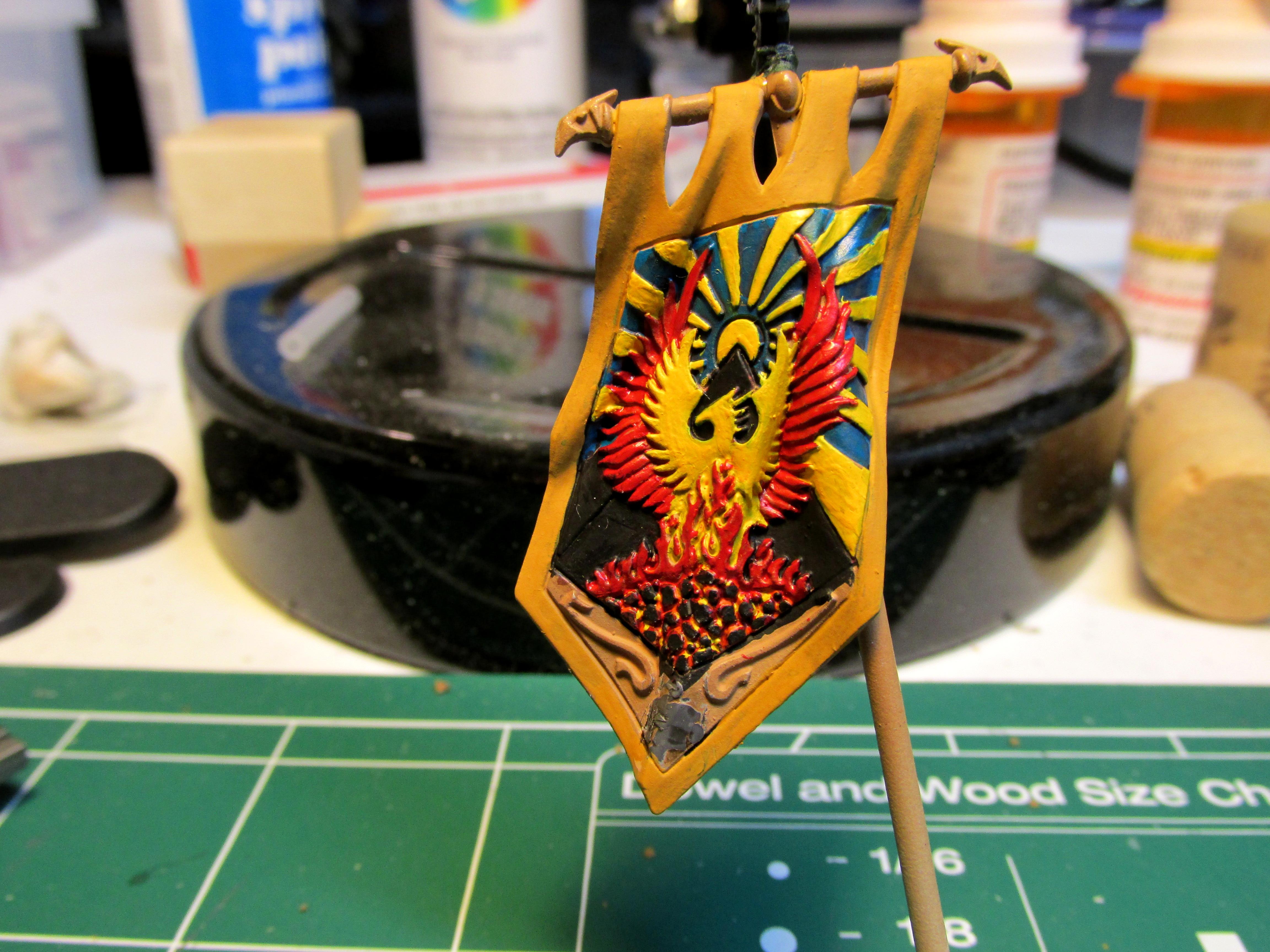 Banner, Fire Hawks