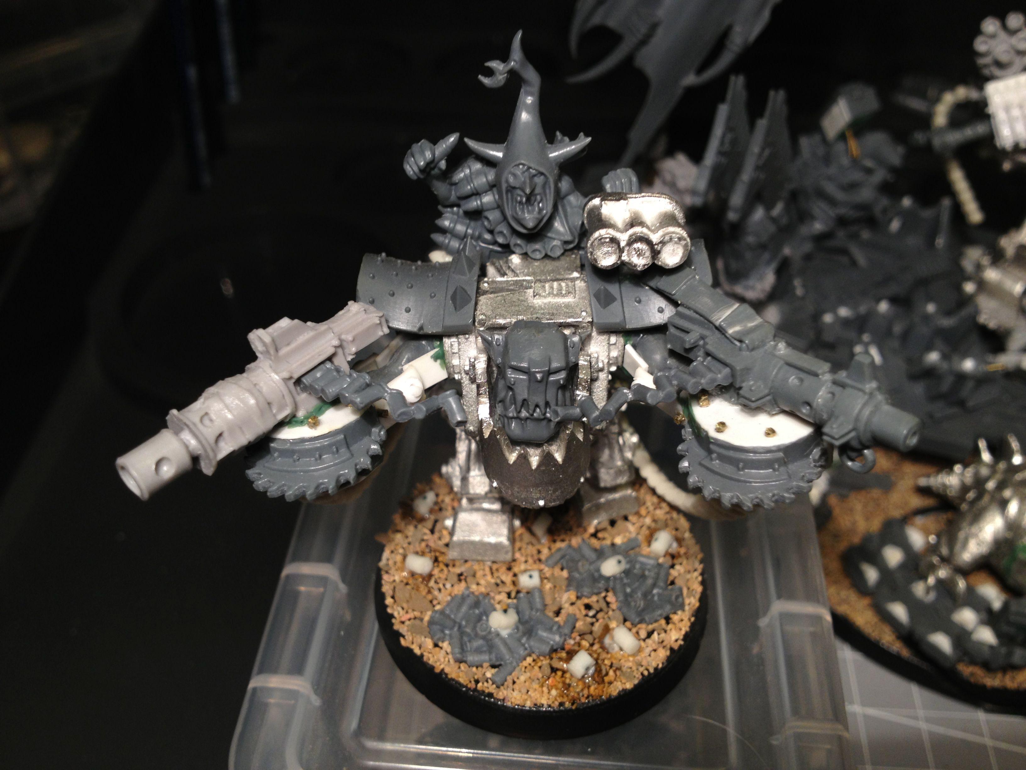 Da Dark Angelz, Meganob, Orks, Work In Progress
