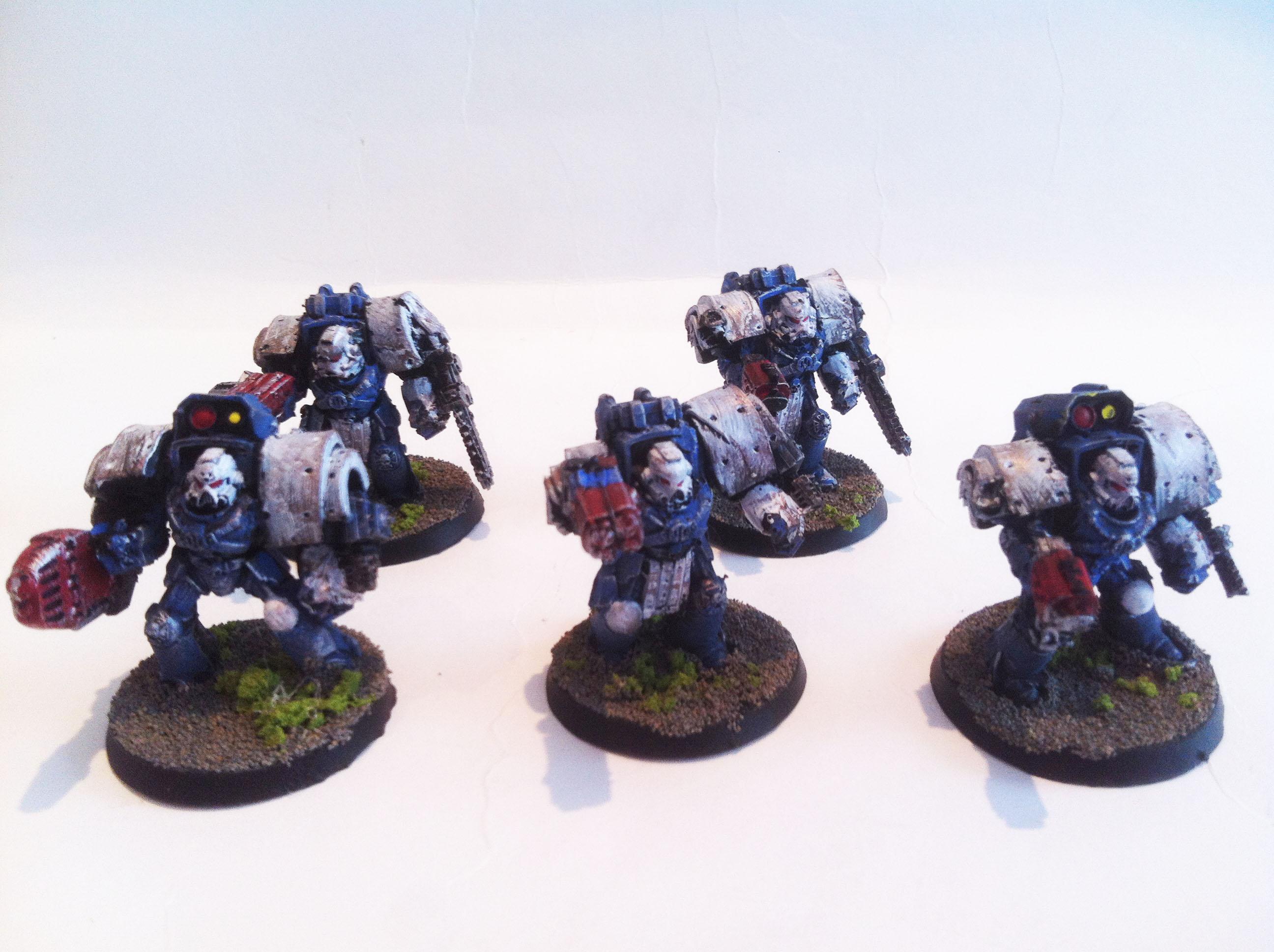 Built, Custom, Cyborg, Forge World, Scratch, Space, Space Marines, Terminator Armor, Warhammer 40,000, Warhammer Fantasy