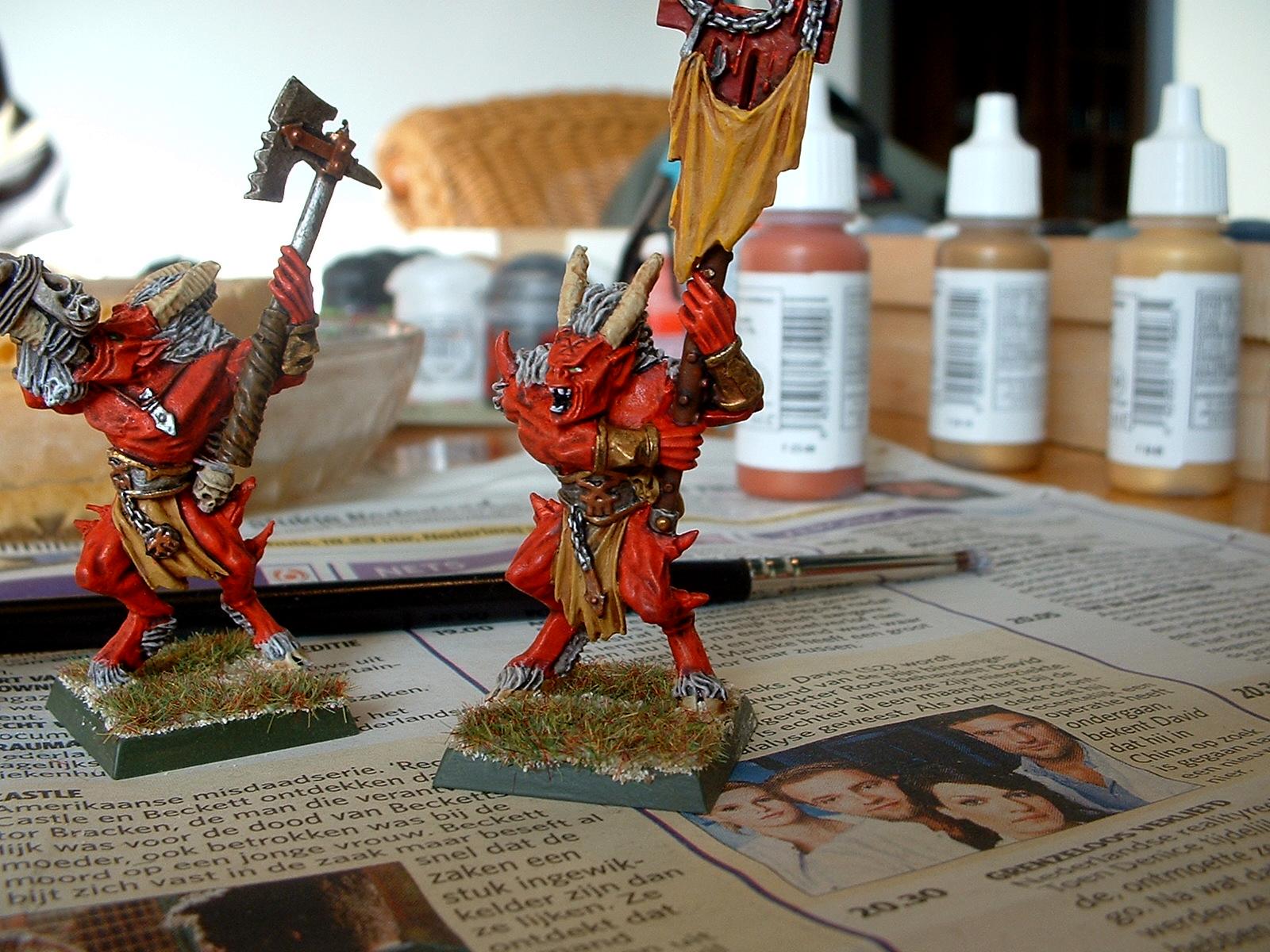 Bloodletters, Command Squad, Daemons, Khorne