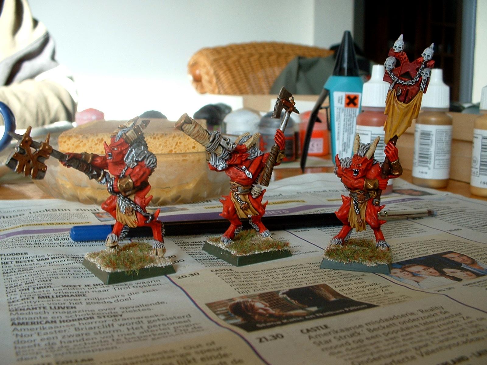 Bloodletters, Command Squad, Daemons, Khorne