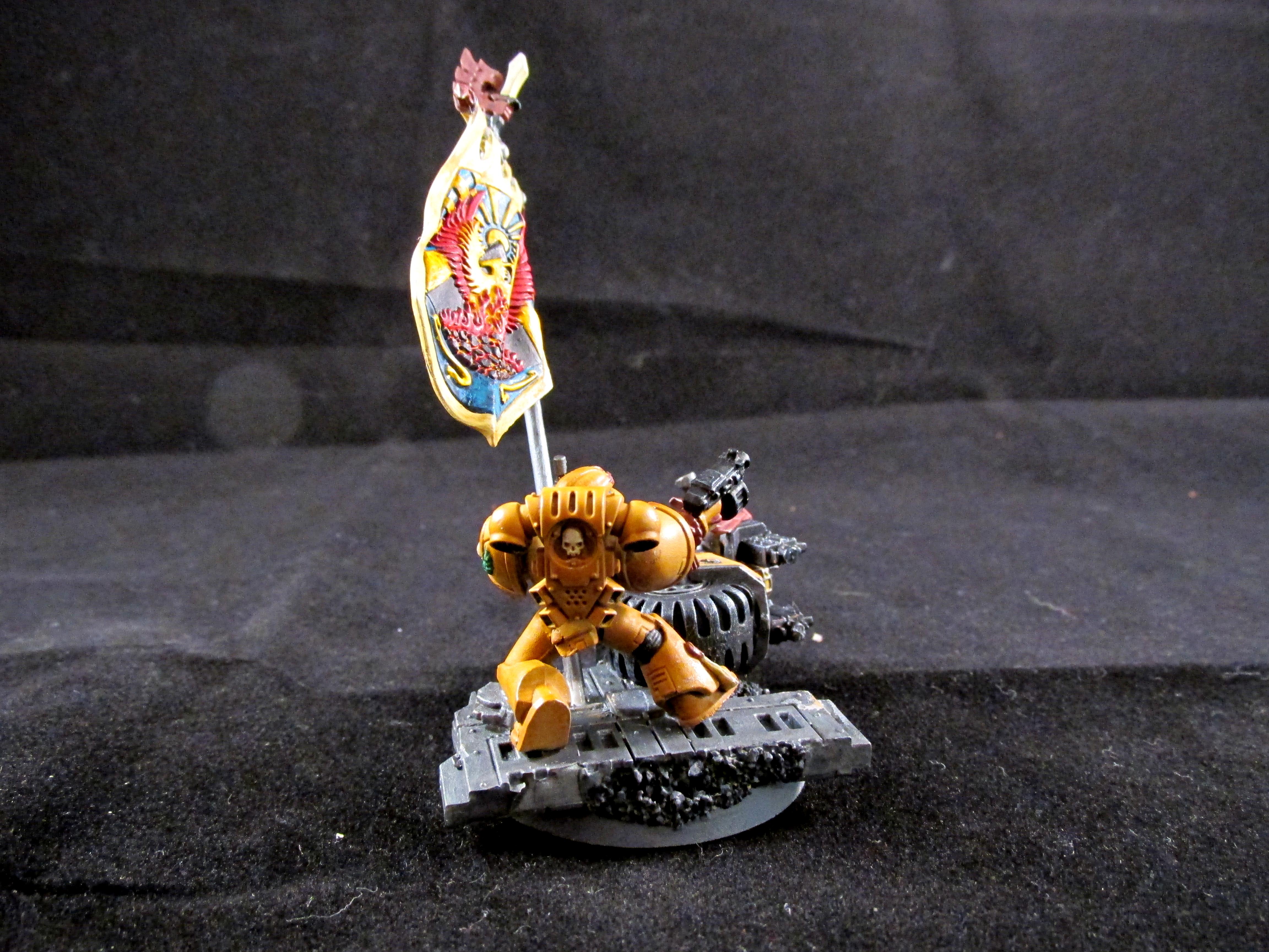 Banner, Bike, Fire Hawks