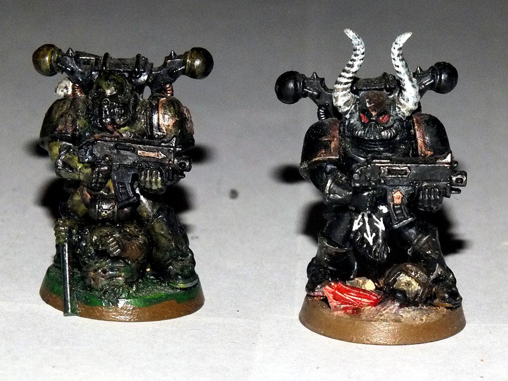 Chaos, Chaos Space Marines, Space Marines