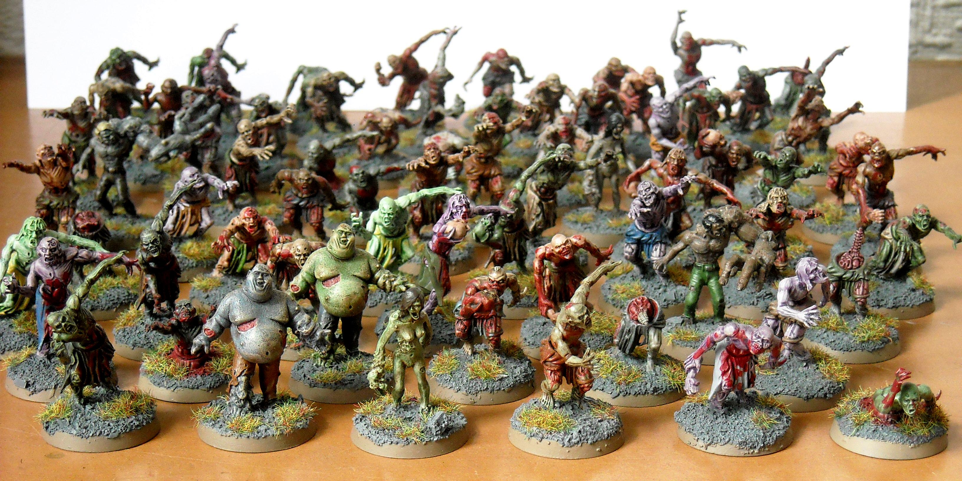 The zombie horde
