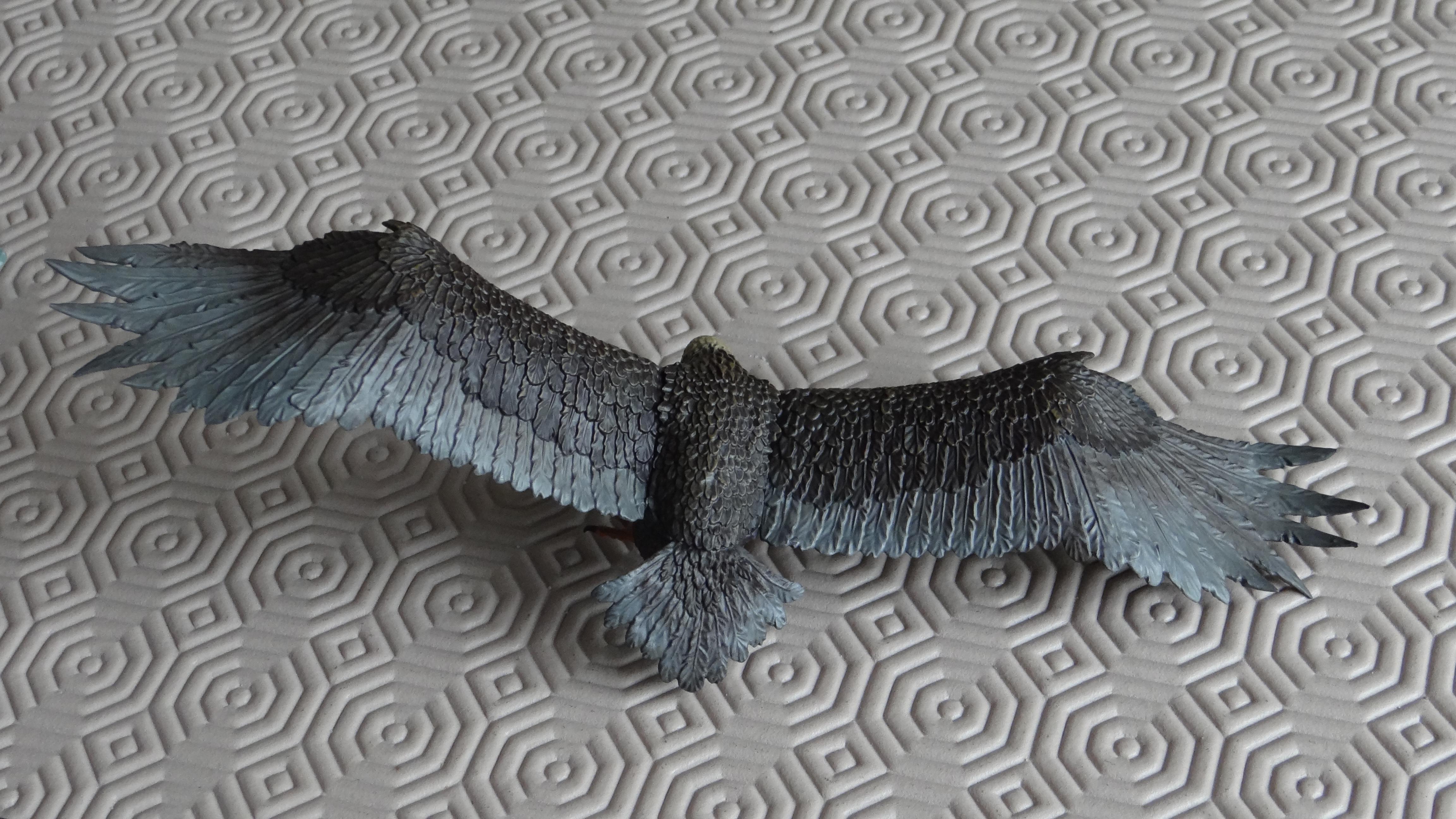Bird, The whole body. The feathers were really simple to paint and I think the overall look is pretty cool!
