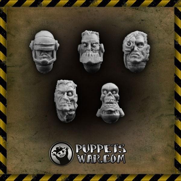 Puppetswar biomechanical heads