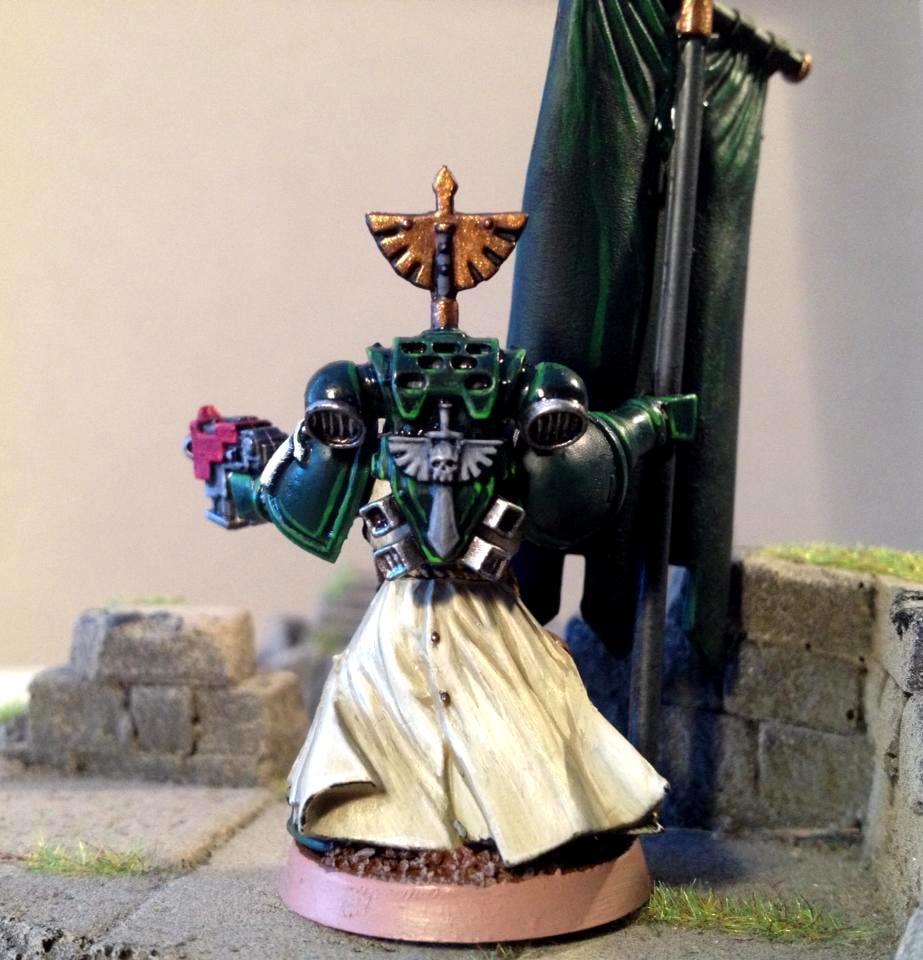 Angel, Banner, Dark, Darkangels, El'jonson, Lion, Primarch