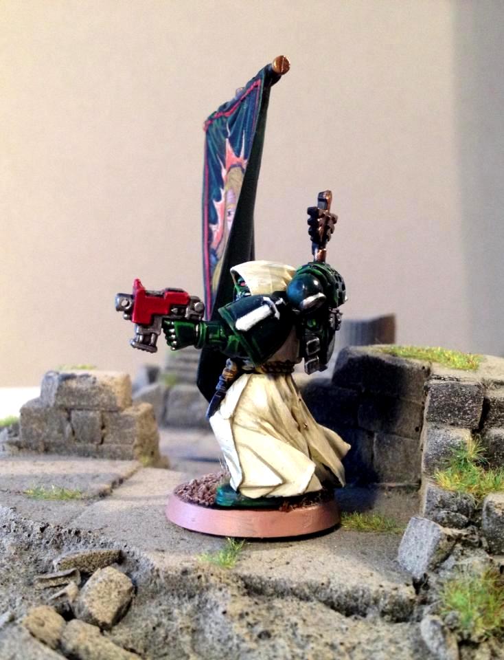 Angel, Banner, Dark, Darkangels, El'jonson, Lion, Primarch