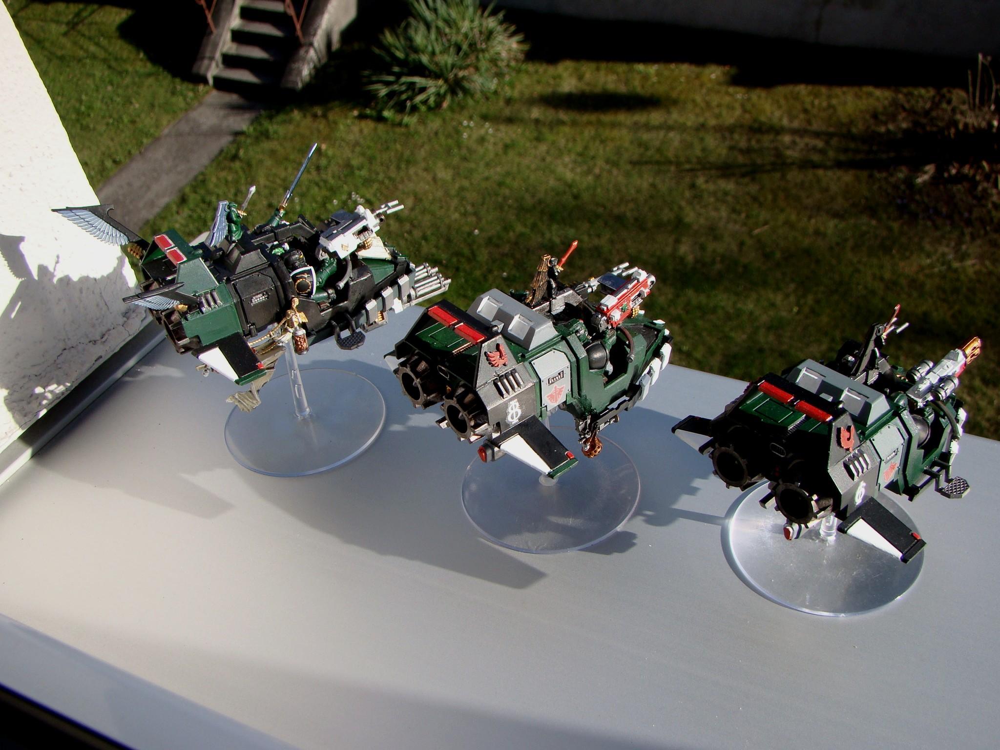 Dark Angels, Land Speeder, Space Marines, Warhammer 40,000