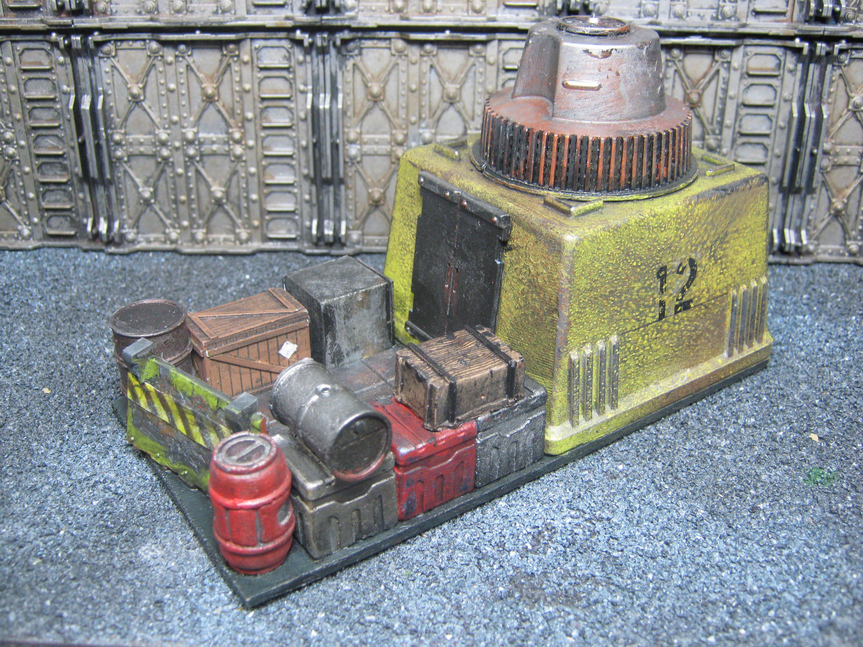 Necromunda, Scratch Build, Terrain, Warhammer 40,000
