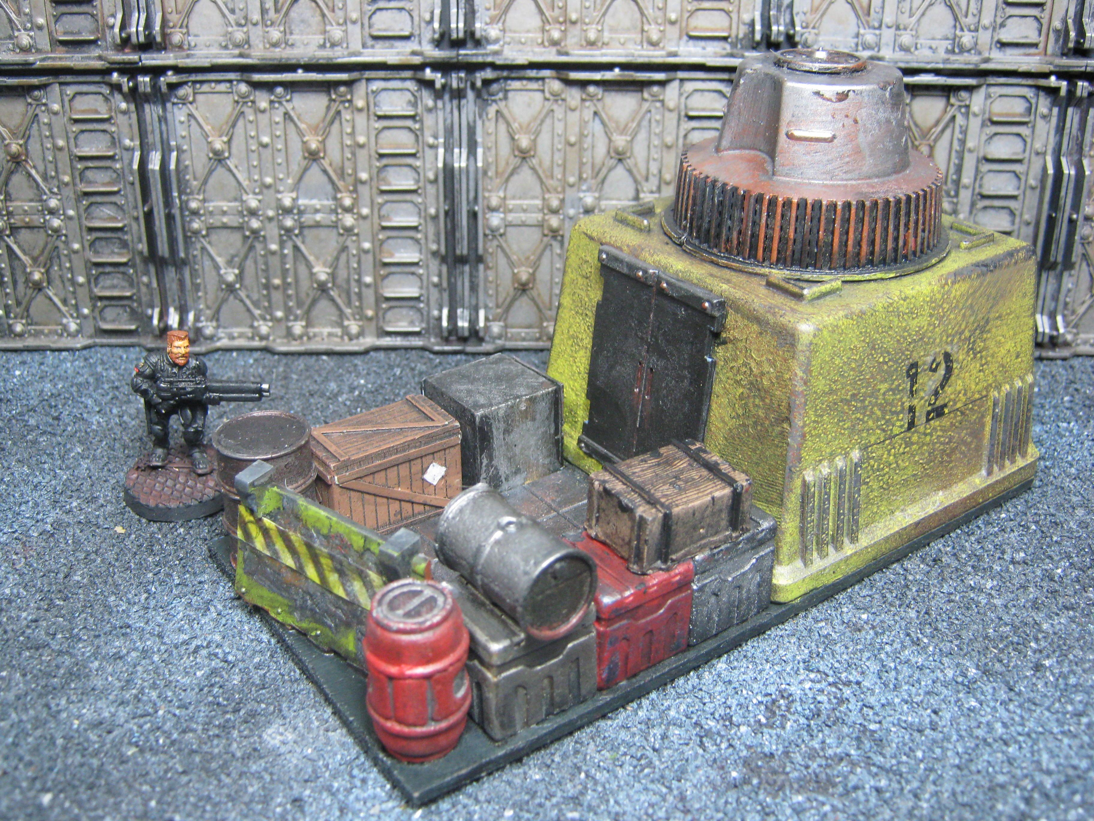 Necromunda, Scratch Build, Terrain, Warhammer 40,000