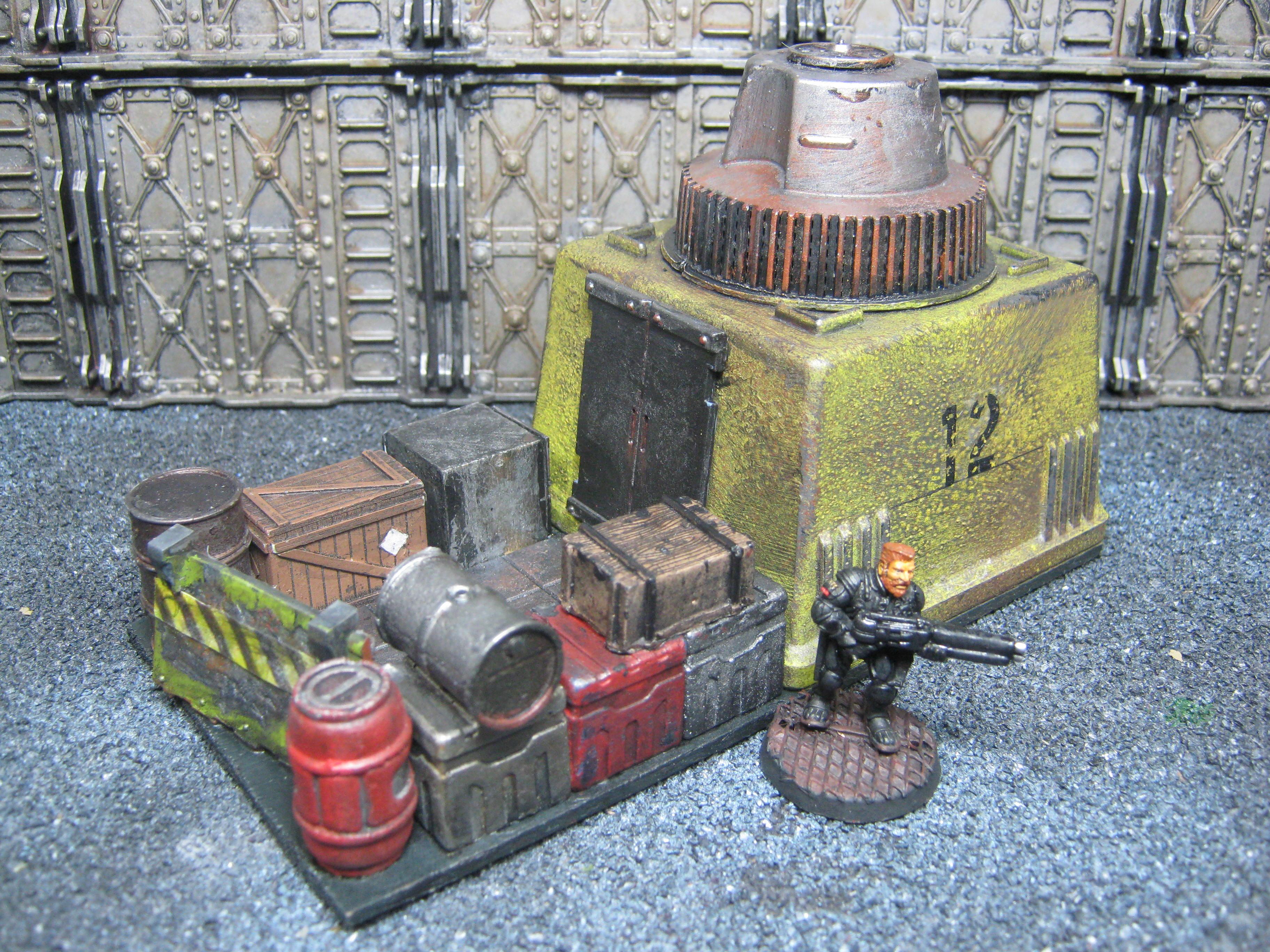 Necromunda, Scratch Build, Terrain, Warhammer 40,000