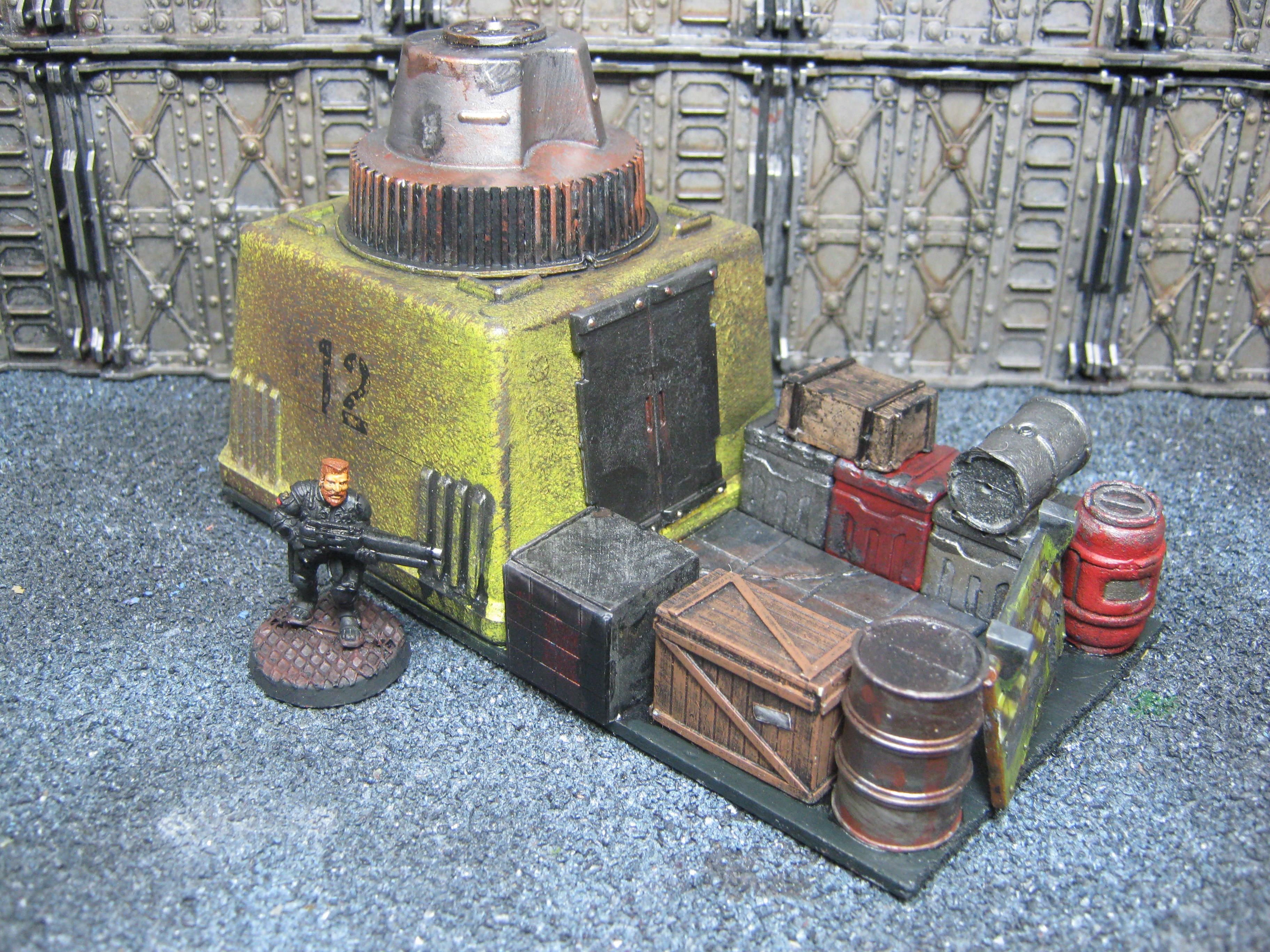 Necromunda, Scratch Build, Terrain, Warhammer 40,000
