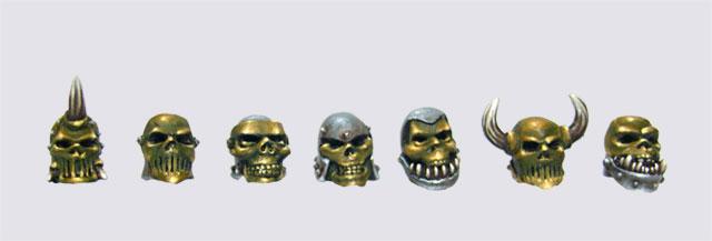 Skull helmets