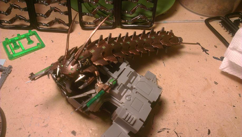 Forge World, Necrons, Tomb Stalker, Work In Progress