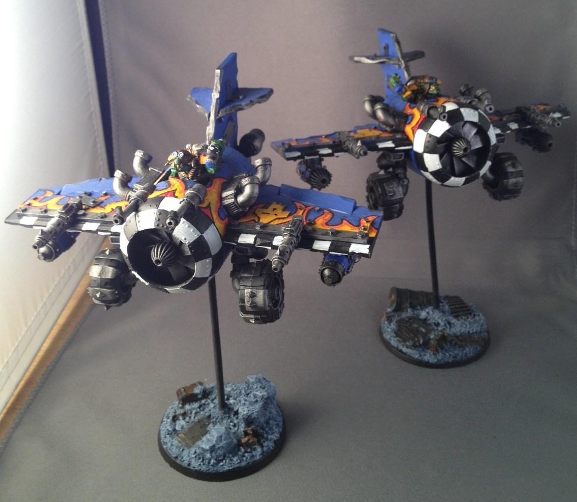 Dakkajet, Fighta-bomba, Orks, Warhammer 40,000