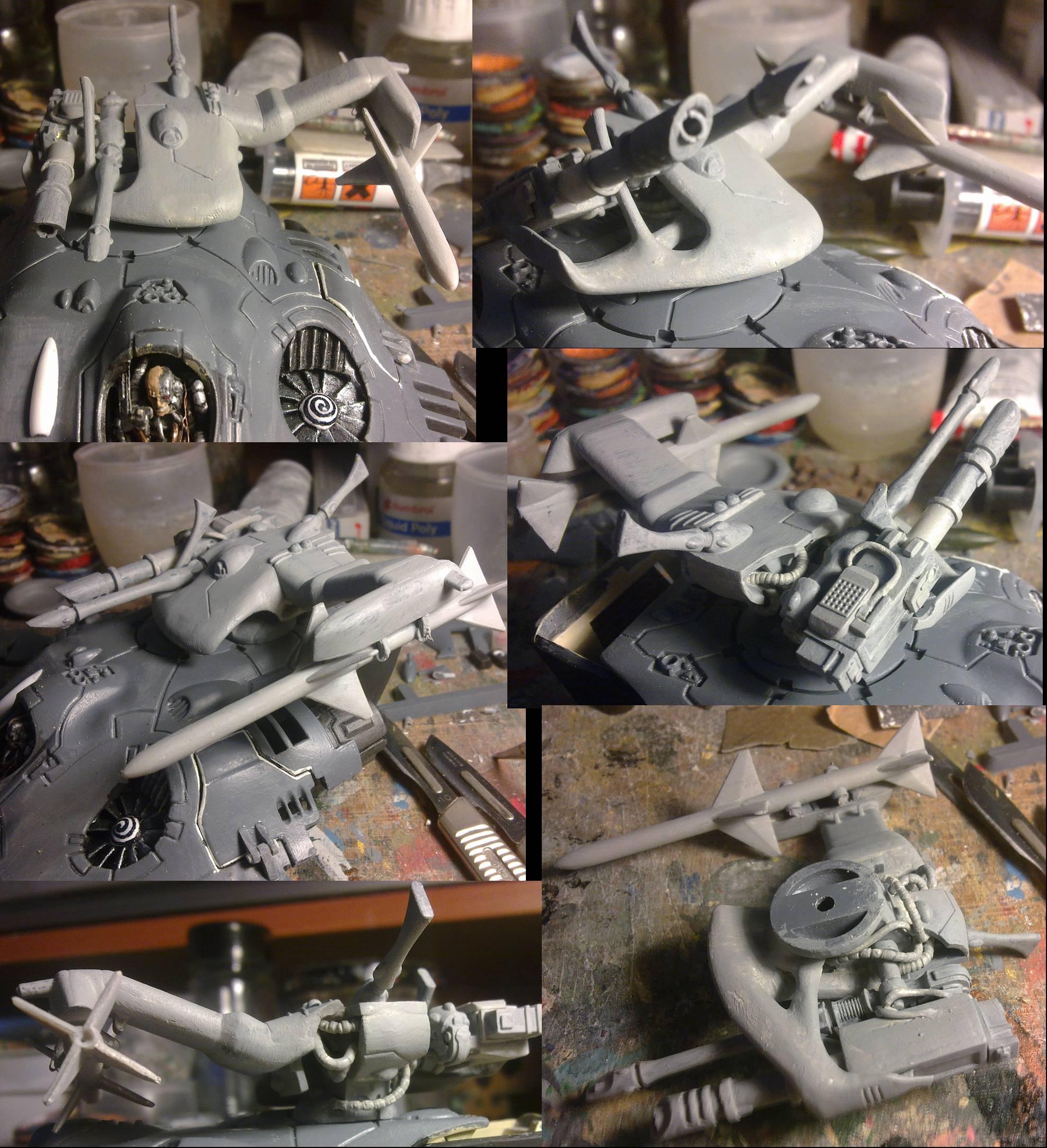 Eldar, Turret, Warhammer 40,000, Waveserpent