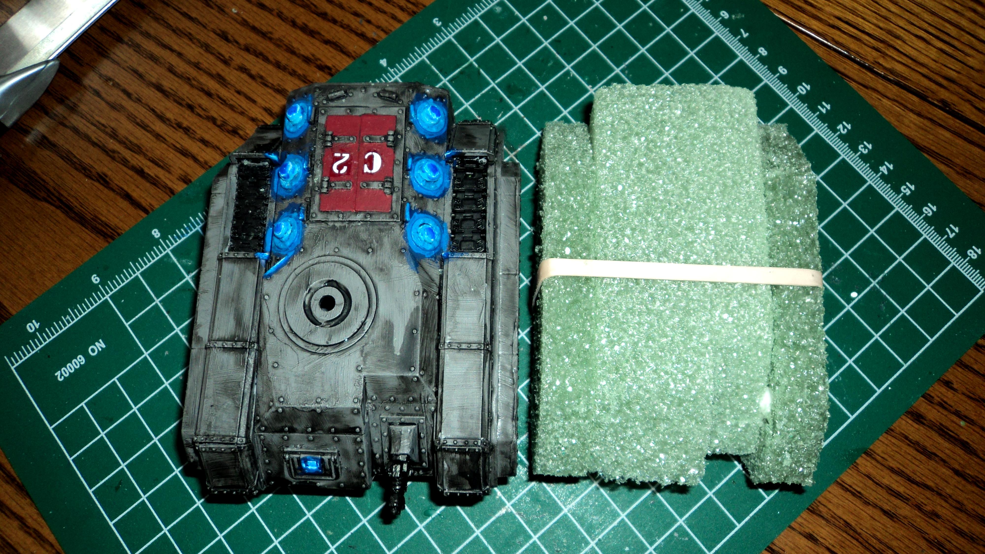 Imperial Guard, Top view of foam chimera