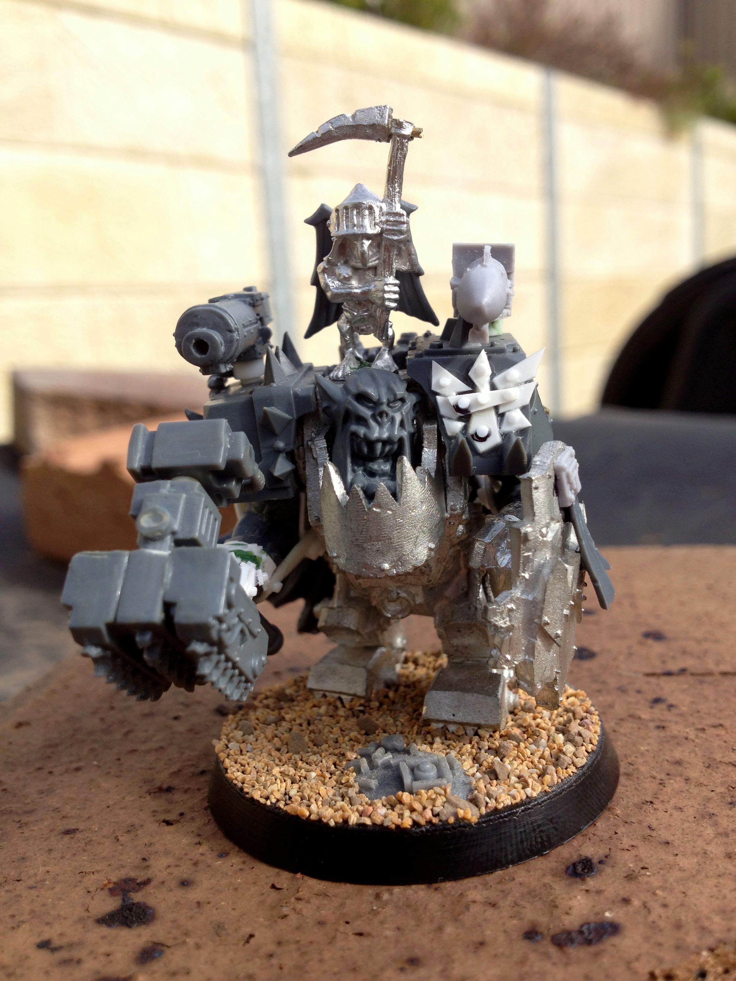 Da Dark Angelz, Meganob, Orks, Work In Progress