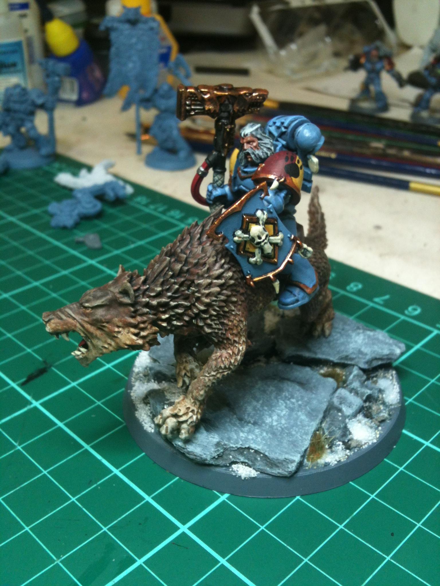 Cavalry, Space Wolves, Thunderwolf, Wolf