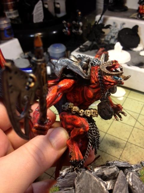 Skarbrand, Daemon Prince, Khorne