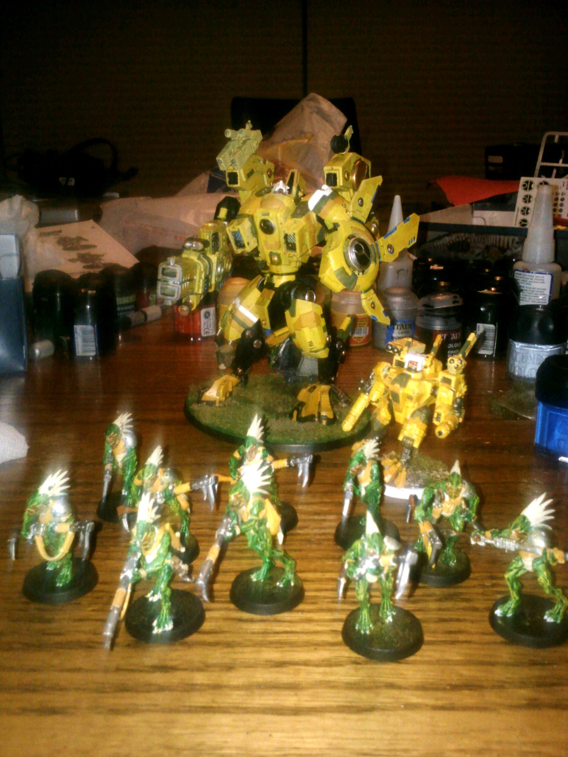 Blurred Photo, Kroot, Riptide, Tau