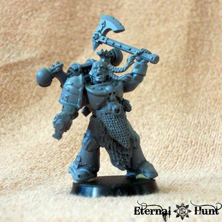 Chaos Space Marines, Conversion, Joras Turnpelt, Khorne, Renegades, Space Wolves, Warhammer 40,000