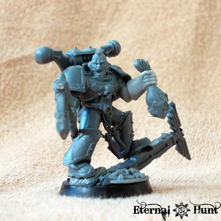 Chaos Space Marines, Conversion, Joras Turnpelt, Khorne, Renegades, Space Wolves, Warhammer 40,000