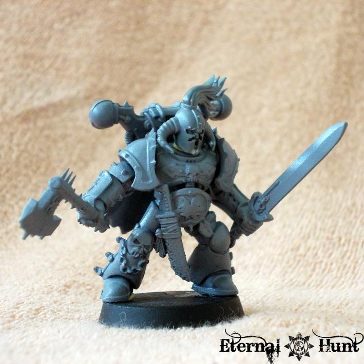 Chaos Space Marines, Conversion, Joras Turnpelt, Khorne, Renegades, Space Wolves, Warhammer 40,000
