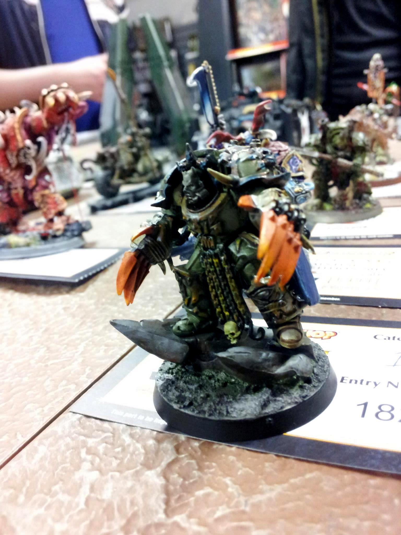 Chaos, Flylords, Lord, Nurgle, Terminator Armor, The Fang Painting Competition 2013