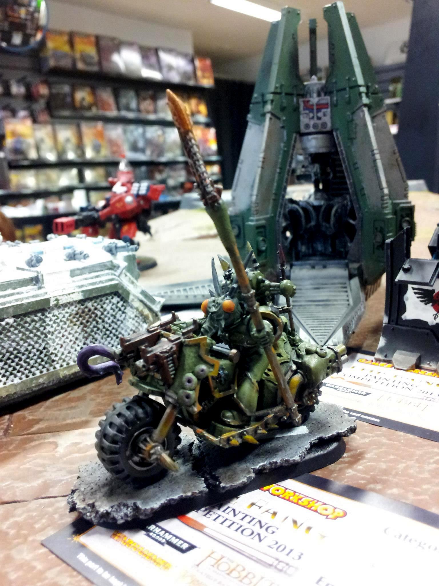 Bike, Conversion, Flylords, Lord, Nurgle, The Fang Painting Competition 2013