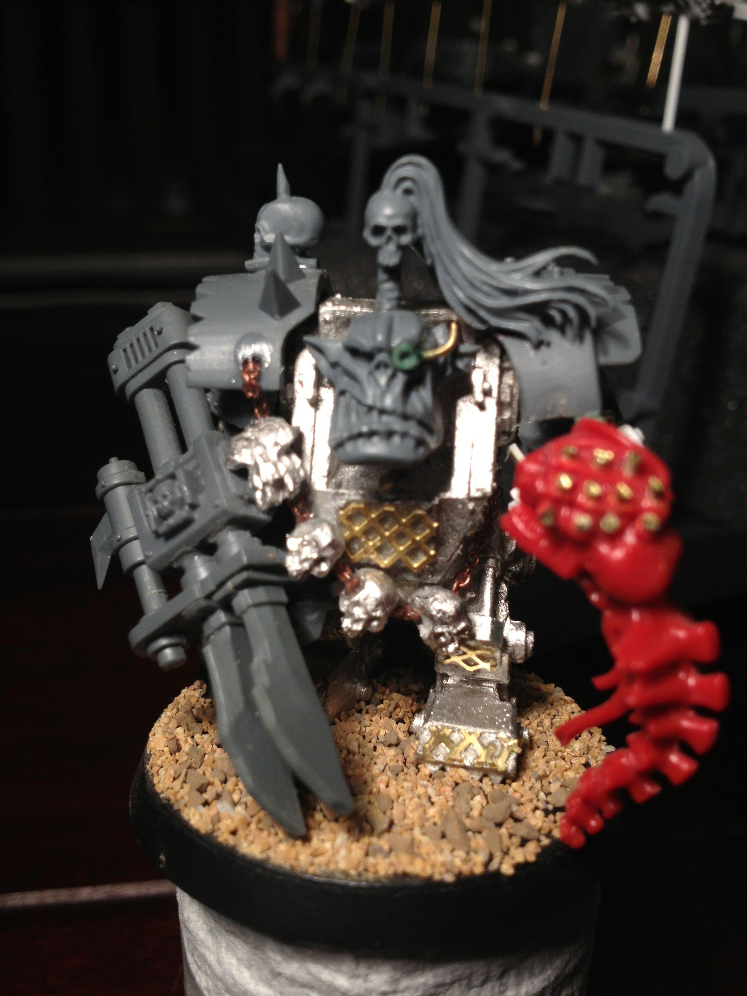 Da Dark Angelz, Meganob, Orks, Work In Progress
