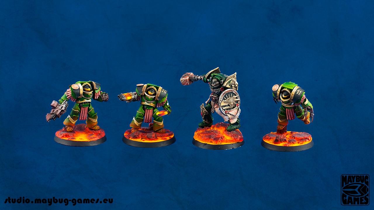 Pre-heresy Salamander's Cataphracti Terminators 3