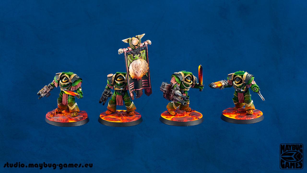 Pre-heresy Salamander's Cataphracti Terminators 2