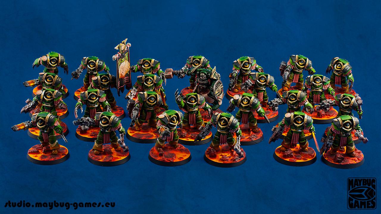 Pre-heresy Salamander's Cataphracti Terminators 1
