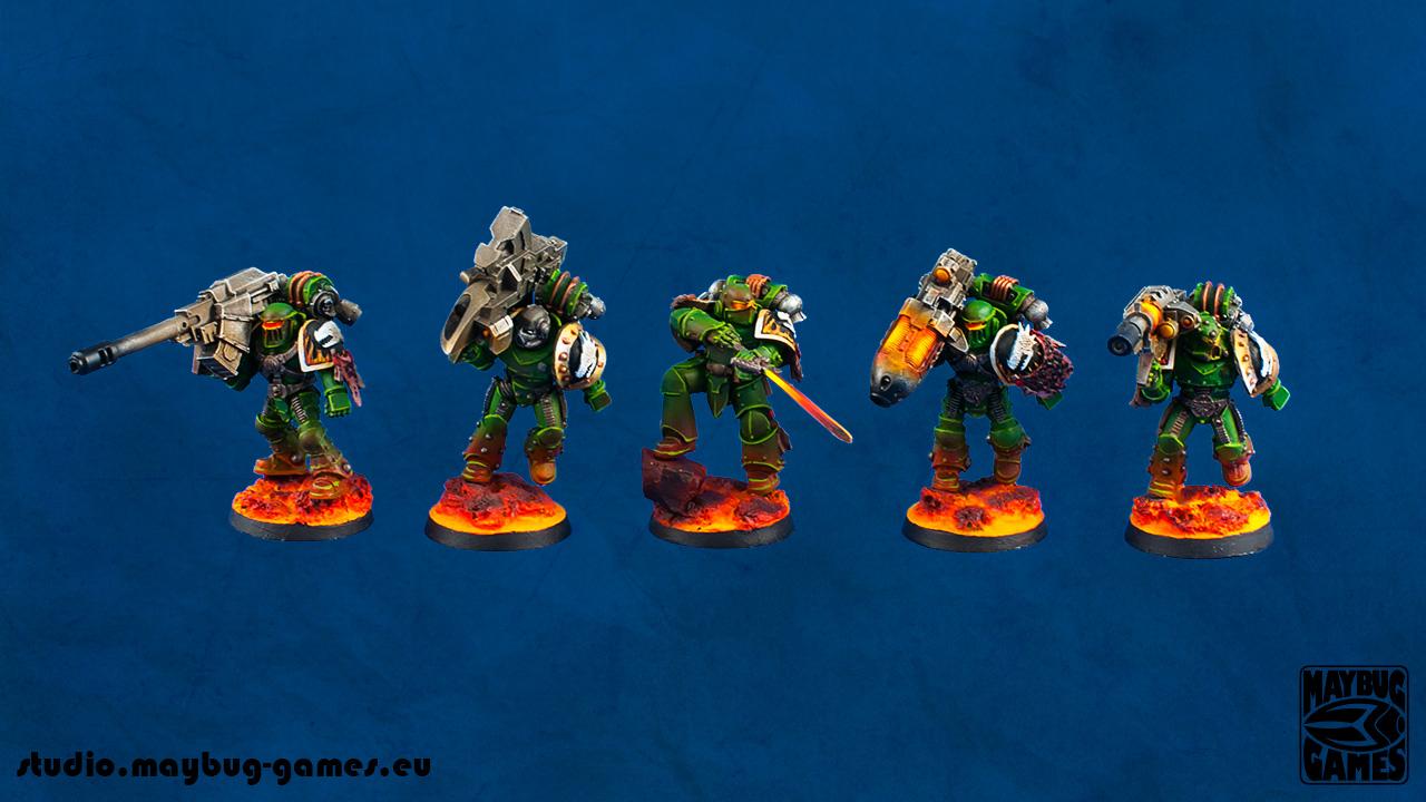 30k, Lava, Pre-heresy, Salamanders, Warhammer 40,000
