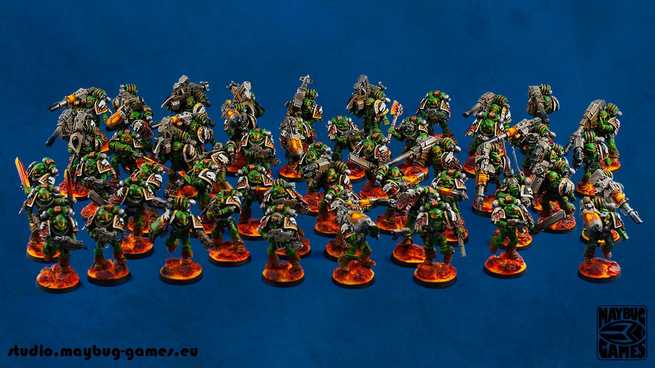 Salamanders Army, Space Marines