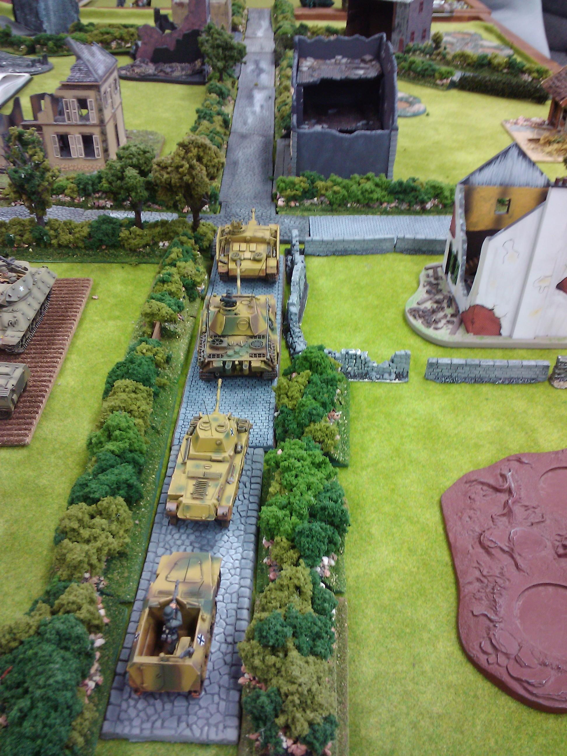 28mm, Army, Bolt Action, Demo, Game, Germans, Historical, Russians, Terrain, Us Army, Warlord Games, World War 2
