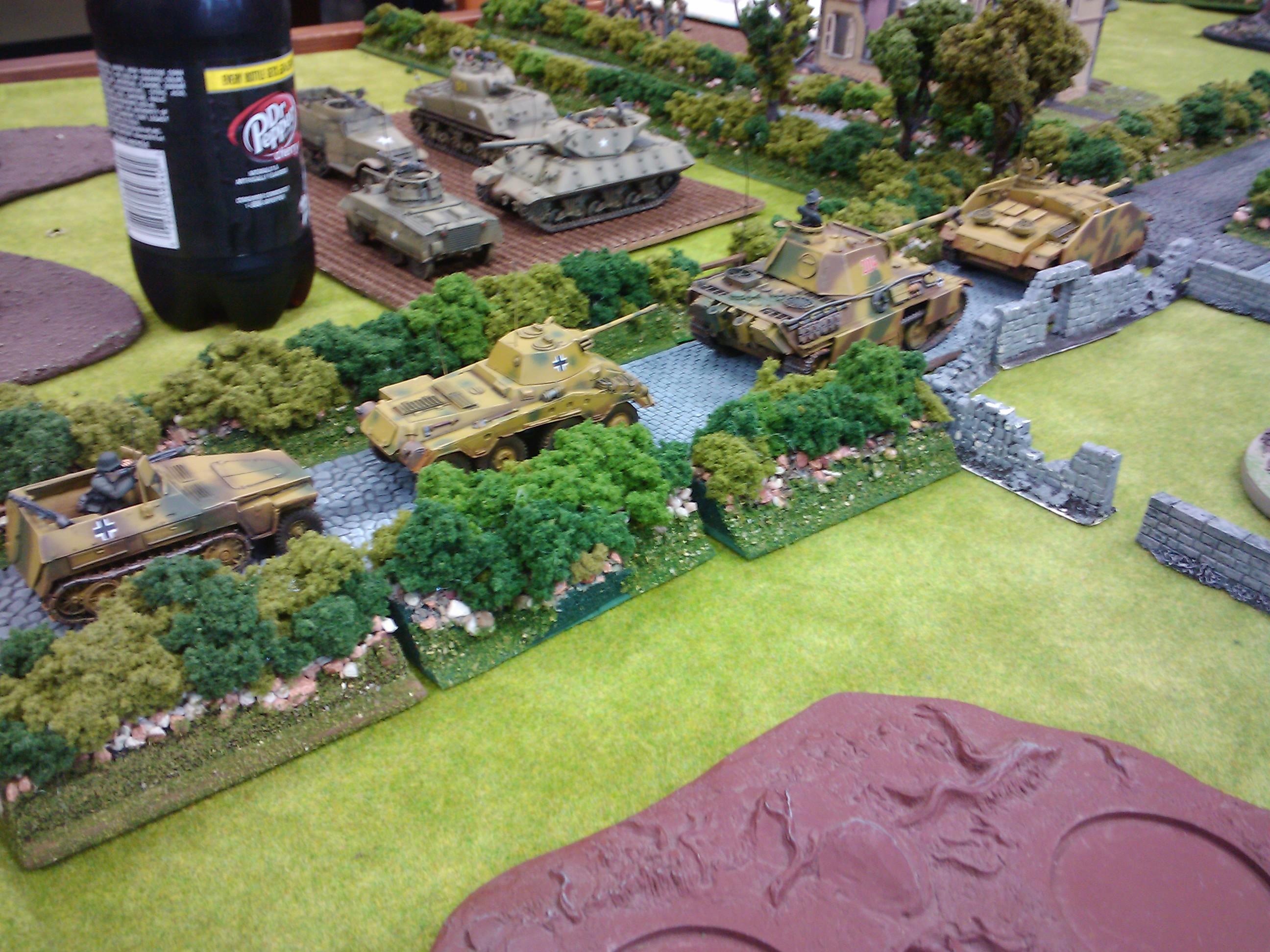 28mm, Army, Bolt Action, Demo, Game, Germans, Historical, Russians, Terrain, Us Army, Warlord Games, World War 2
