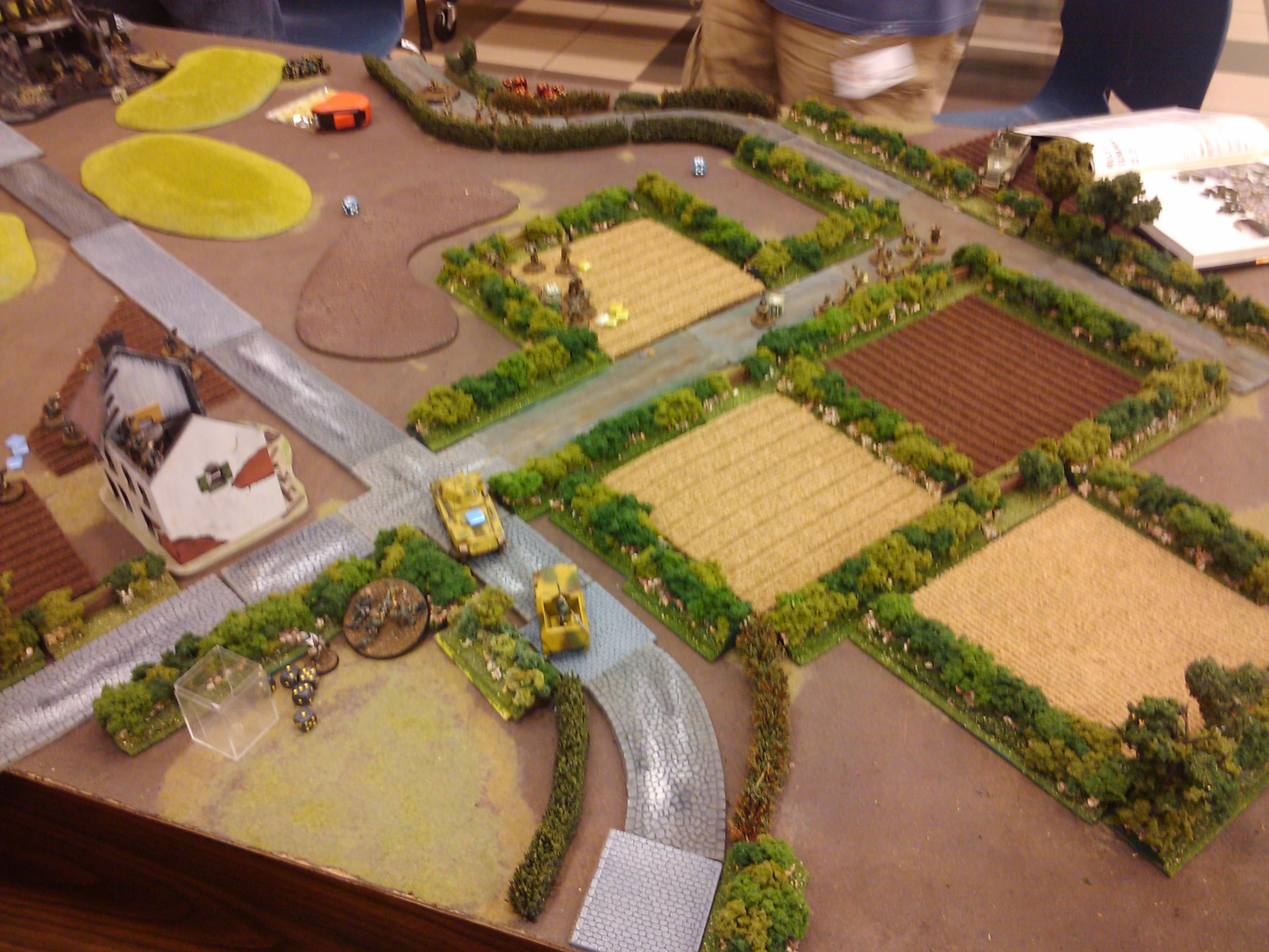 28mm, Army, Bolt Action, Demo, Game, Germans, Historical, Russians, Terrain, Us Army, Warlord Games, World War 2