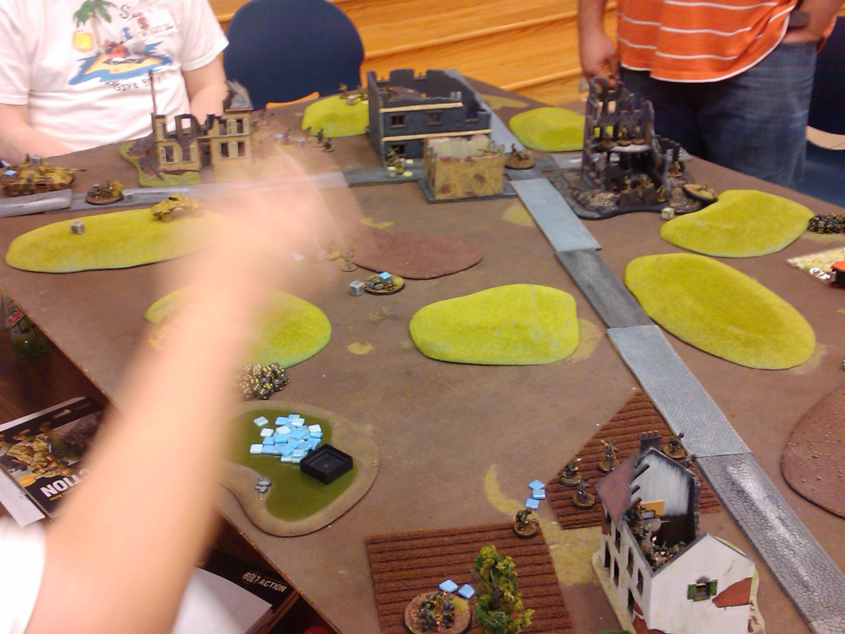 28mm, Army, Bolt Action, Demo, Game, Germans, Historical, Russians, Terrain, Us Army, Warlord Games, World War 2