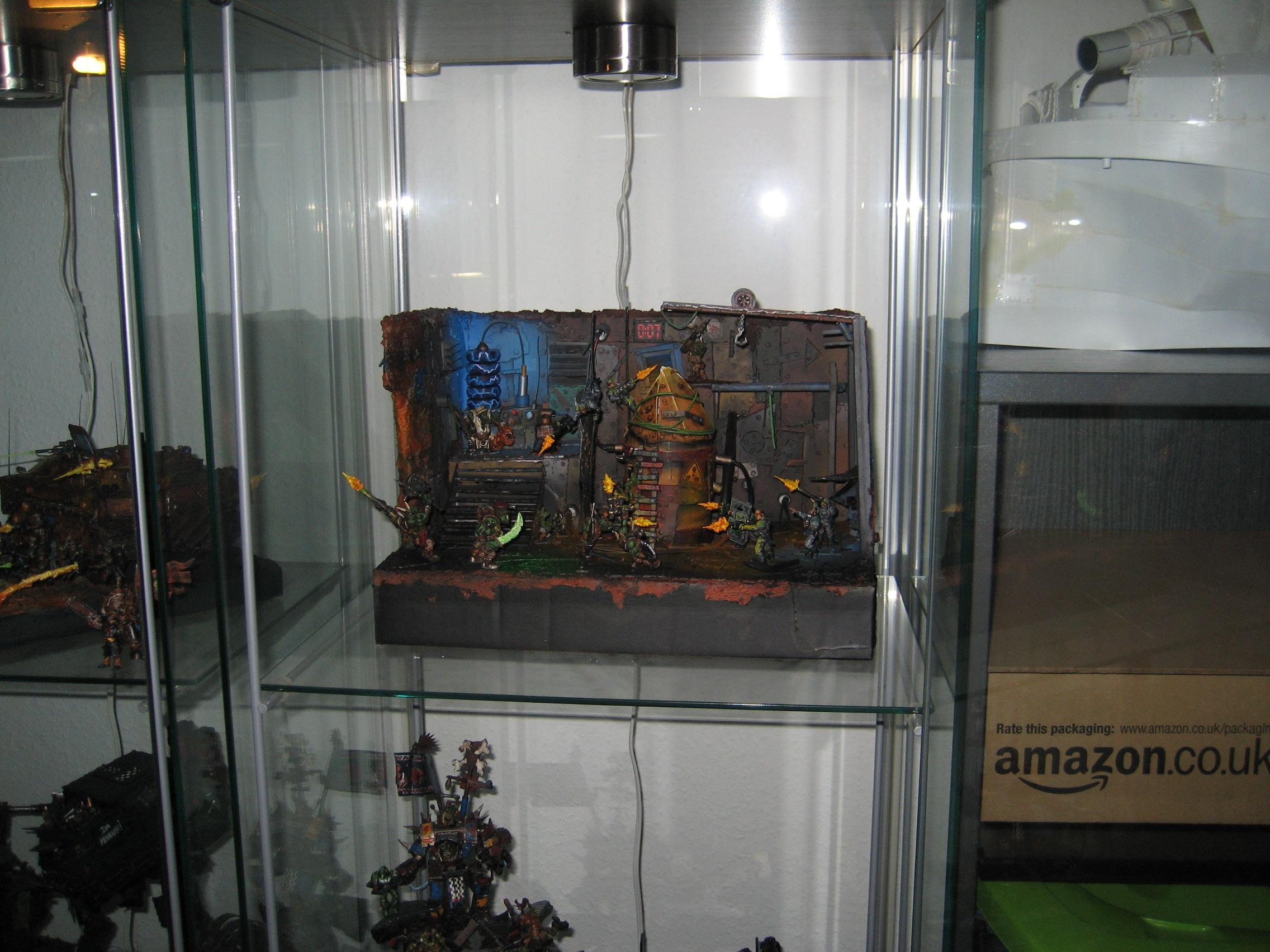 Diorama, Imperial Guard, Orks