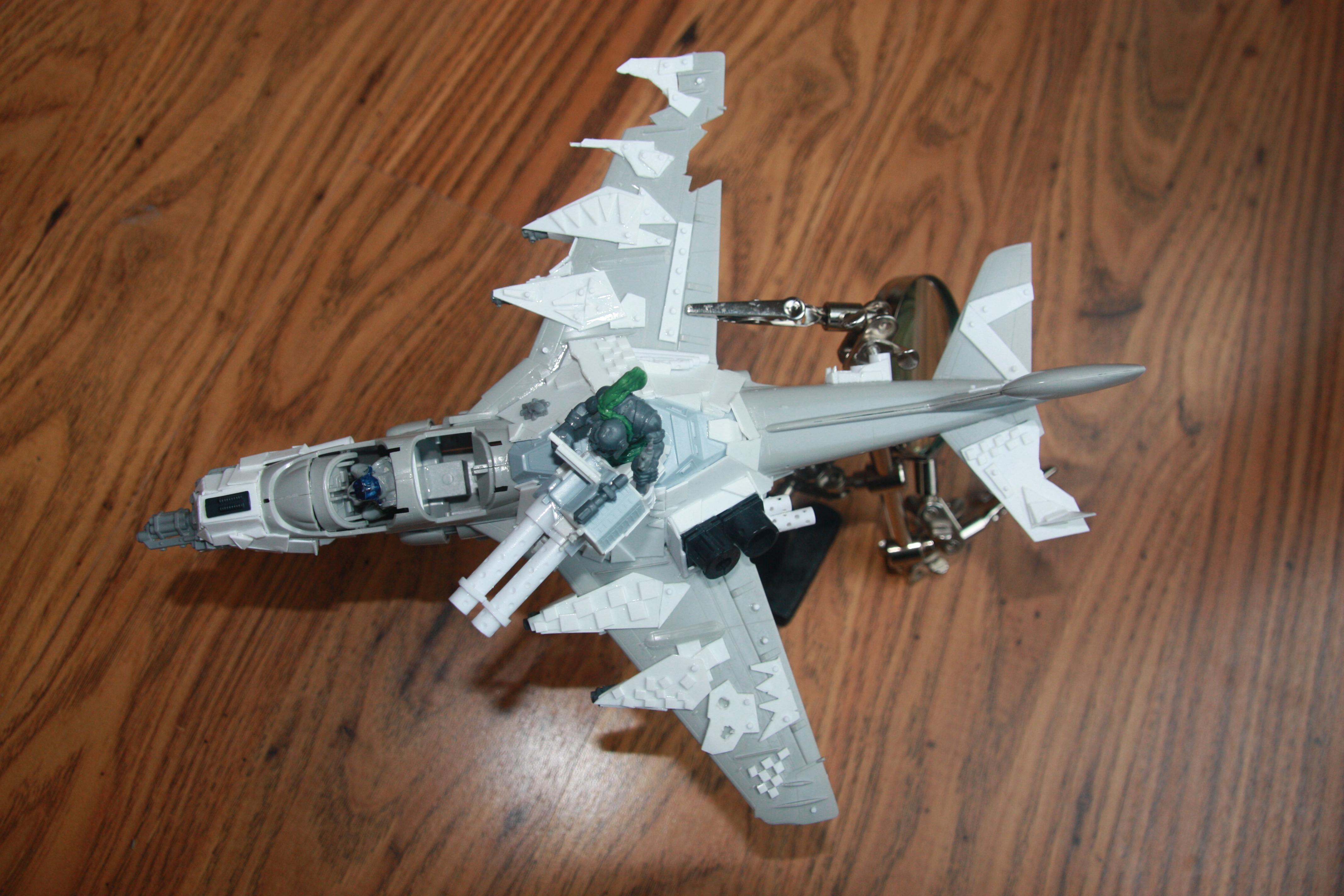 WIP dakkajet conversion - aerial shot