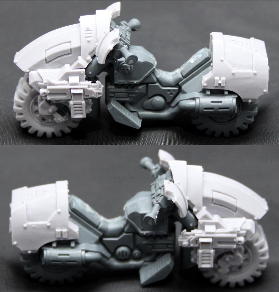 Horus Heresy, Outrider, Work In Progress