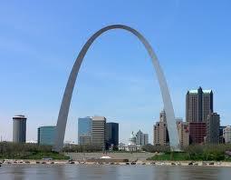 Arch from river